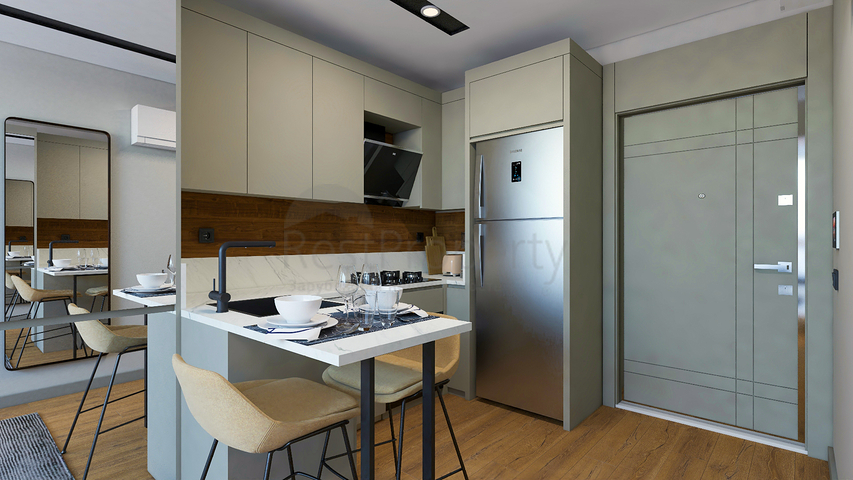 Investment project in Altynova - Antalya microdistrict 