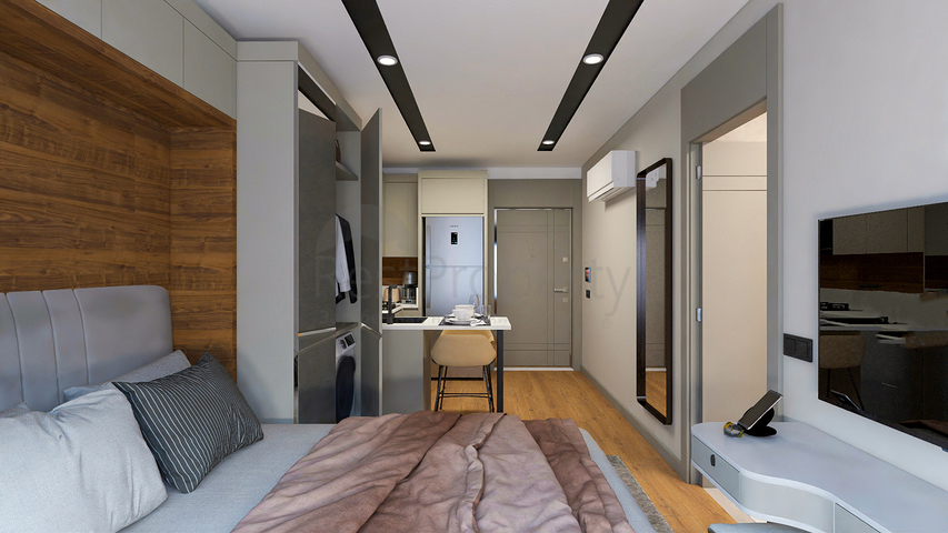 Investment project in Altynova - Antalya microdistrict 