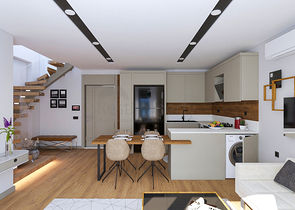 Investment project in Altynova - Antalya microdistrict 