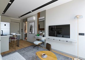 Investment project in Altynova - Antalya microdistrict 