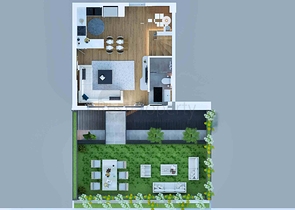 Investment project in Altynova - Antalya microdistrict 