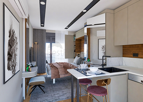 Investment project in Altynova - Antalya microdistrict 