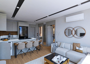 Investment project in Altynova - Antalya microdistrict 