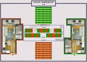 Investment project in Altynova - Antalya microdistrict 