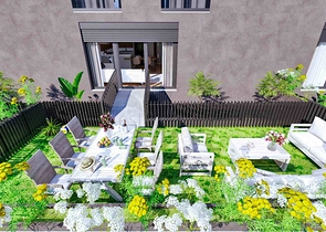 Investment project in Altynova - Antalya microdistrict 