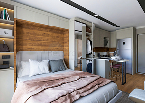 Investment project in Altynova - Antalya microdistrict 