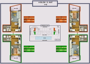 Investment project in Altynova - Antalya microdistrict 