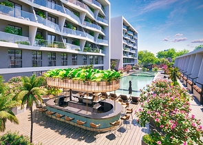 Investment project in Altynova - Antalya microdistrict 