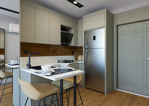 Investment project in Altynova - Antalya microdistrict 