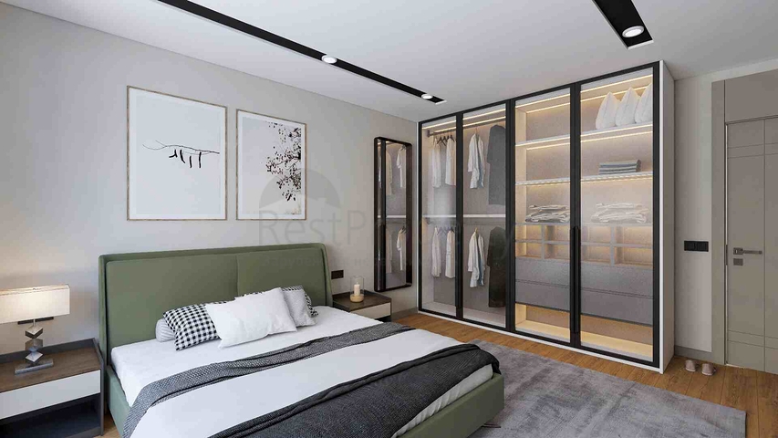 Investment project of a villa in a residential complex, Altynova - Antalya microdistrict 