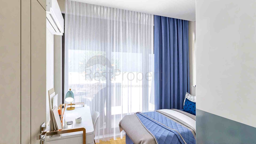 Investment project of a villa in a residential complex, Altynova - Antalya microdistrict 