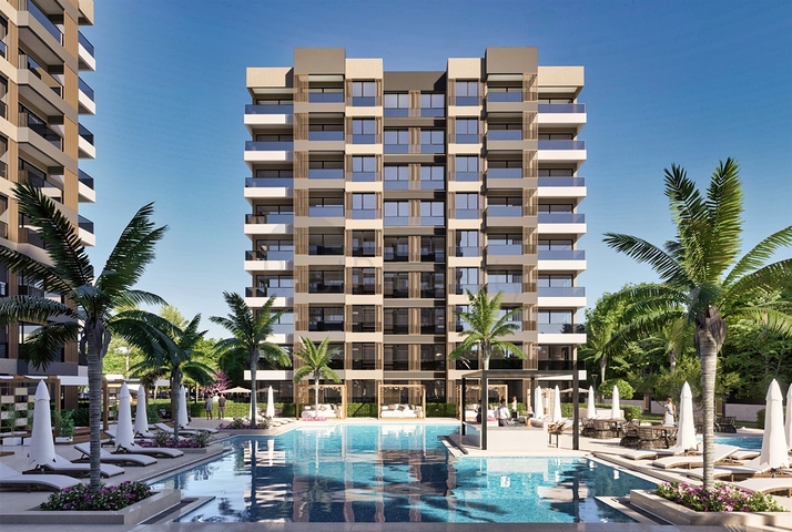 1+1 apartment in Altyntas - Antalya area 