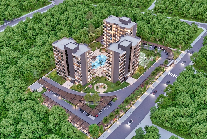 1+1 apartment in Altyntas - Antalya area 