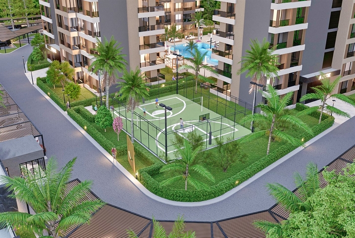 1+1 apartment in Altyntas - Antalya area 