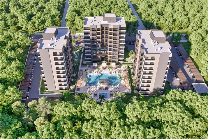1+1 apartment in Altyntas - Antalya area 