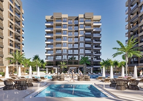 1+1 apartment in Altyntas - Antalya area 