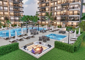 1+1 apartment in Altyntas - Antalya area 