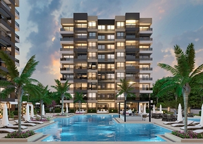 1+1 apartment in Altyntas - Antalya area 