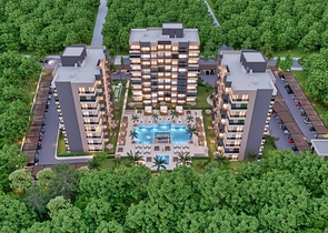 1+1 apartment in Altyntas - Antalya area 