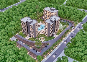 1+1 apartment in Altyntas - Antalya area 