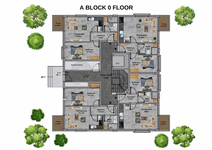 Investment project in the area of Doshemealti - Antalya 