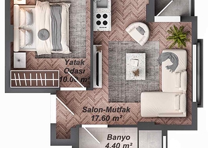 Investment project in Kepez - Antalya area 