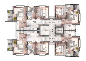 Investment project in Kepez - Antalya area 