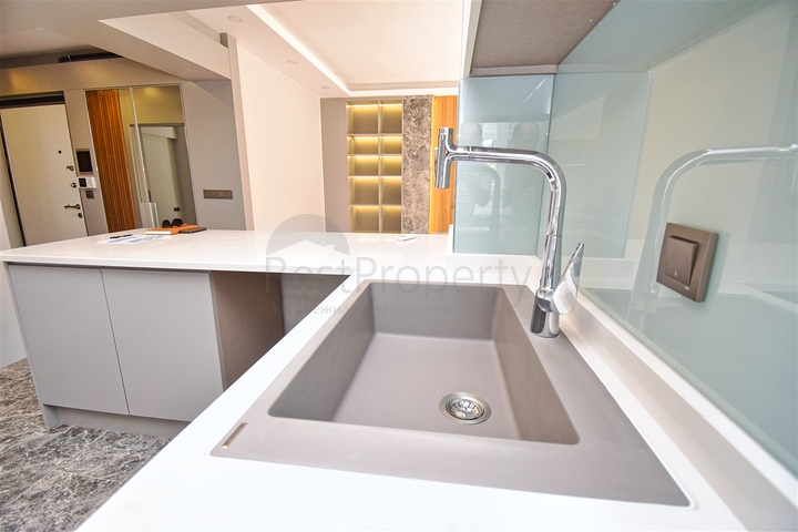 3+1 apartment in the Gursu - Antalya neighborhood 