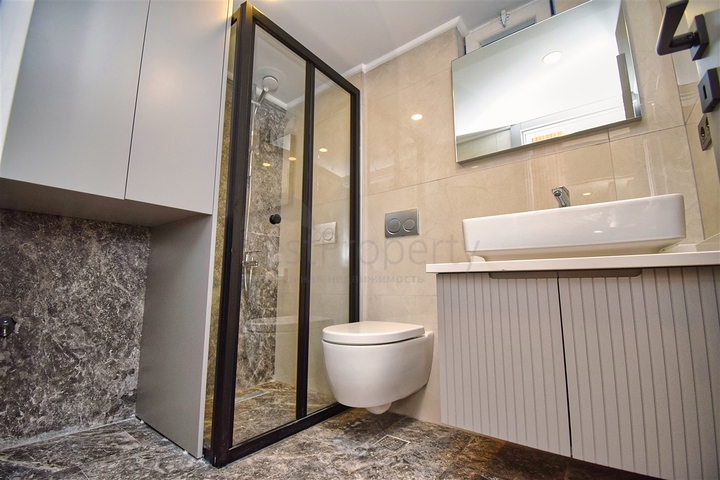 3+1 apartment in the Gursu - Antalya neighborhood 