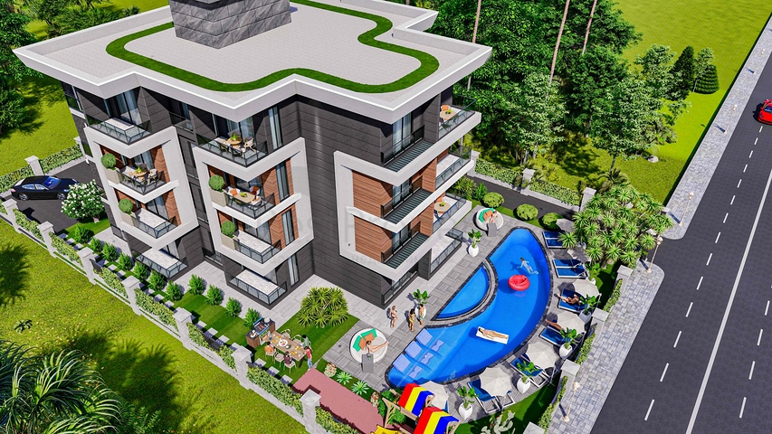 Investment project in the Altyntas - Antalya area 