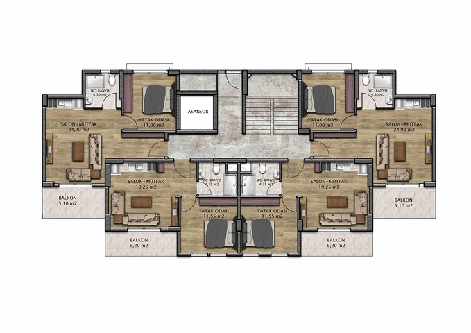 Investment project in the Altyntas - Antalya area 