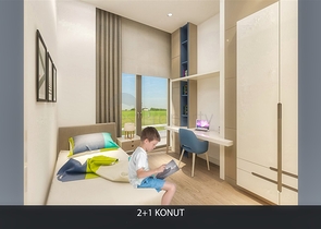 2+1 apartment in Altyntas - Antalya area 