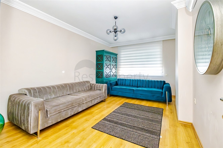 3+1 apartment in Antalya city center 