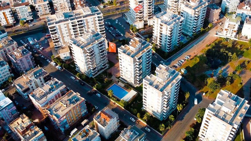 3+1 apartment in Antalya city center 