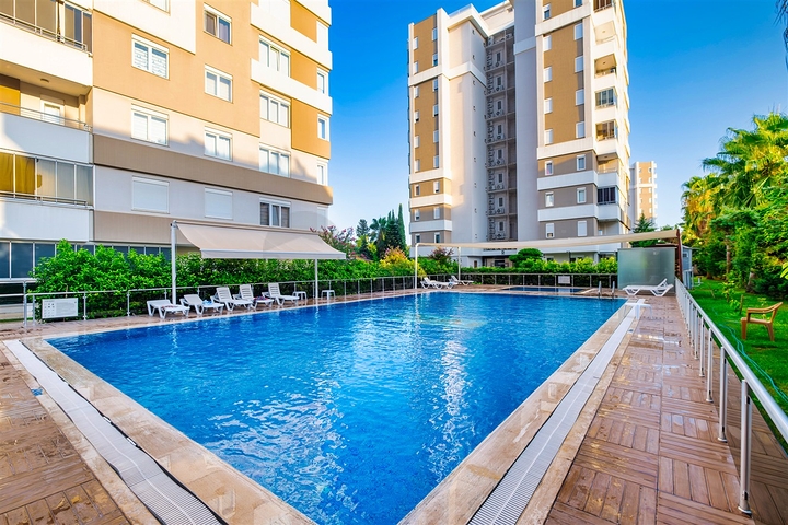 3+1 apartment in Antalya city center 