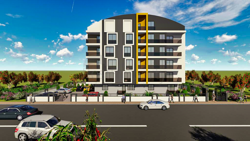 Investment project in Kepez - Antalya area 