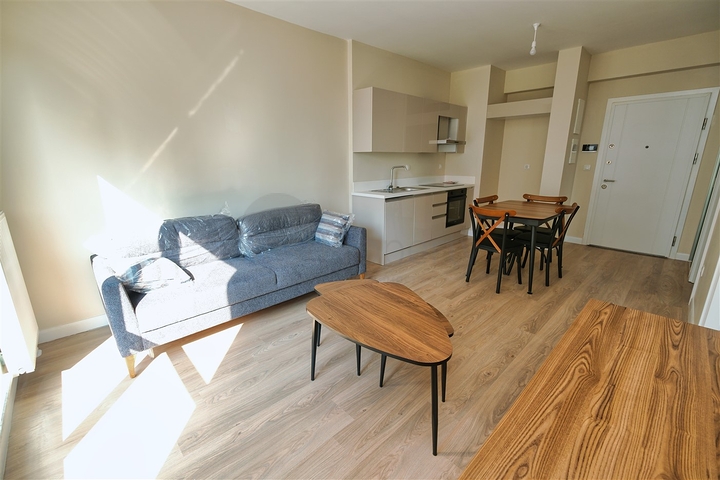 1+1 apartment in Kepez - Antalya area 