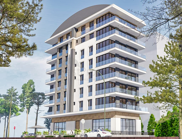 Investment project in the Bakhchelievler - Antalya microdistrict 