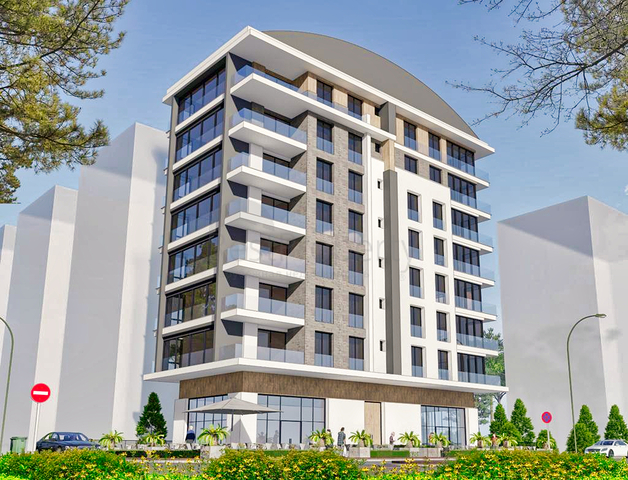 Investment project in the Bakhchelievler - Antalya microdistrict 