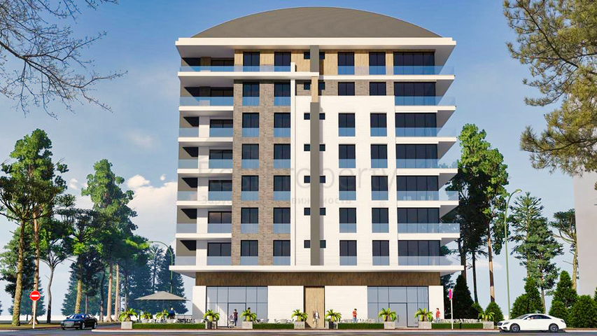 Investment project in the Bakhchelievler - Antalya microdistrict 