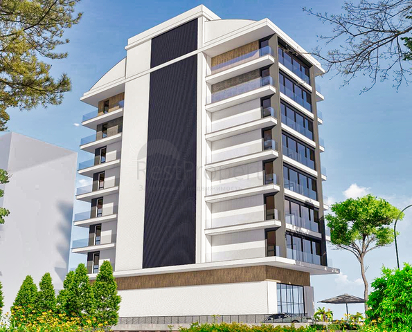 Investment project in the Bakhchelievler - Antalya microdistrict 