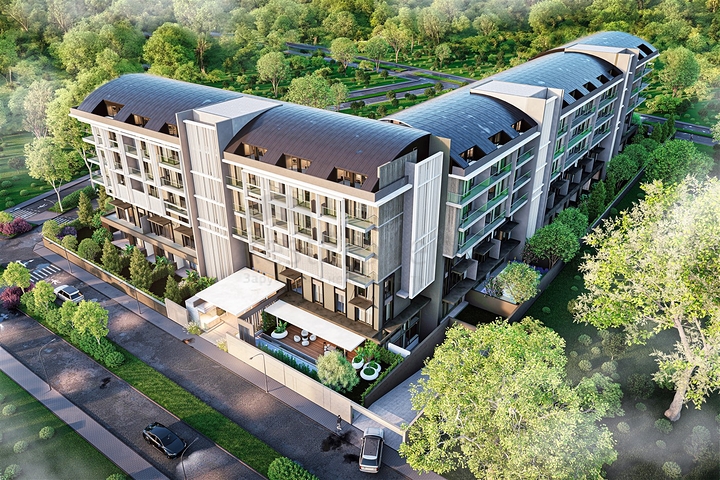 An investment project in the Persimmon - Antalya microdistrict 