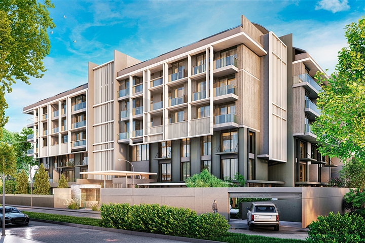 An investment project in the Persimmon - Antalya microdistrict 