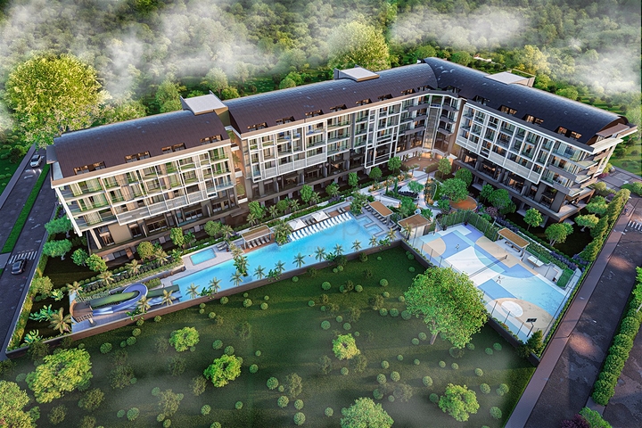 An investment project in the Persimmon - Antalya microdistrict 