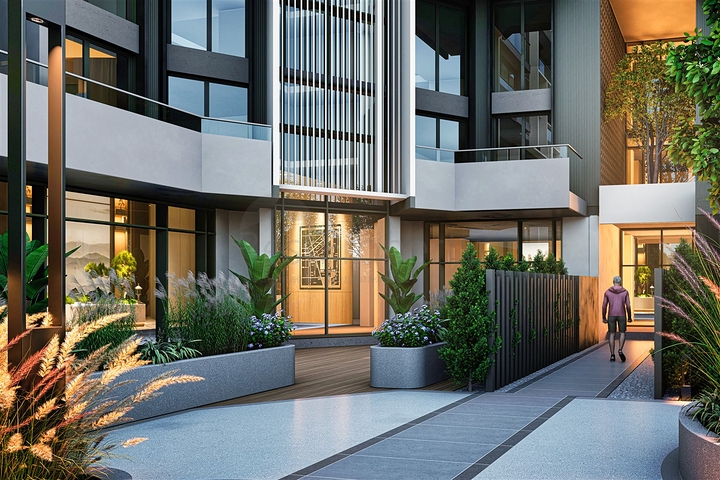 An investment project in the Persimmon - Antalya microdistrict 