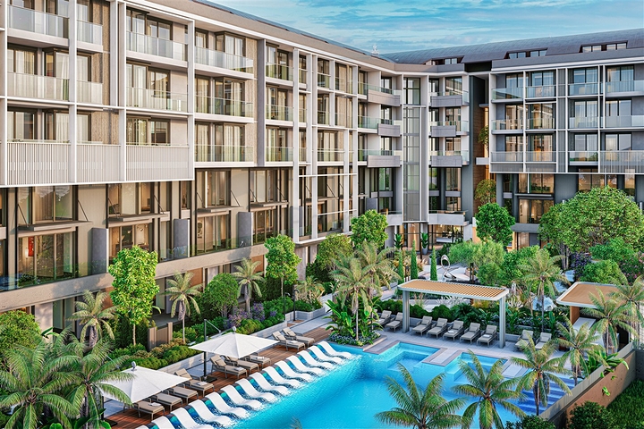 An investment project in the Persimmon - Antalya microdistrict 