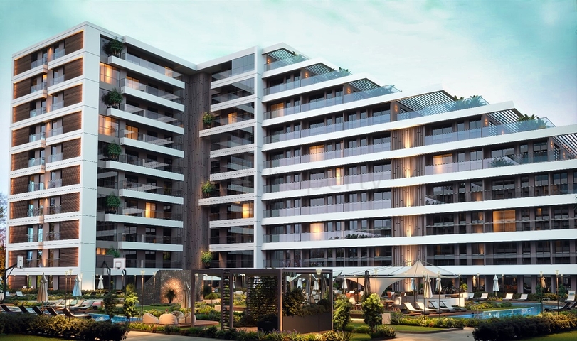 1+1 apartment in Altyntas - Antalya area 