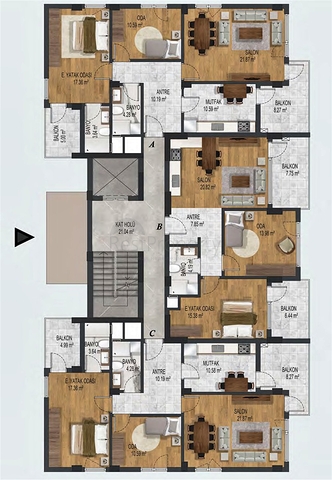  Investment project in the Altyntas - Antalya area 