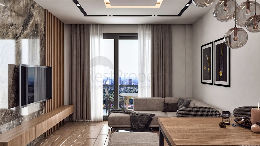 1+1 apartment in Altyntas - Antalya area 