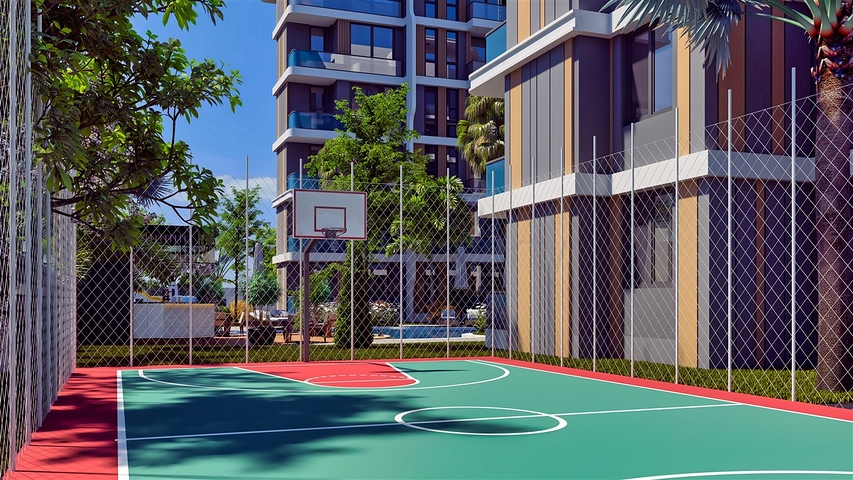 1+1 apartment in Altyntas - Antalya area 